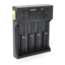ЗП універсальний Liitokala Lii-S4, 4 канали, LCD дисплей, підтримує Li-ion, Ni-MH і Ni-Cd AA (R6), ААA (R03), AAAA, С (R14)