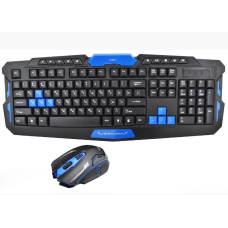 Комплект бездротовий HK-8100 (KB + Mouse), (Eng / Pyc), 2.4G, Box