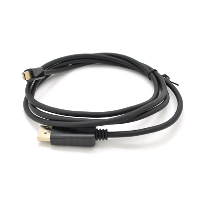 
					Кабель VEGGIEG MD-1.5 MiniDisplay Port (тато) на Display Port (мама), 1,5m, підтримує 1920 * 1080, Black, Пакет