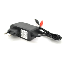 Автоматичне ЗУ для акумулятора 6V, PPI-1201500, 100-240V, Струм заряду 7.5V / 1A, крокодили в комплекті, Q200