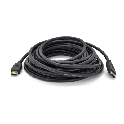 
					Кабель Ritar Premium PL-HD94 HDMI-HDMI Ultra HD 1080P, 10.0m, v1,4, OD-8.0mm, з фільтром, круглий Black, конектор Gold, Box, Q70