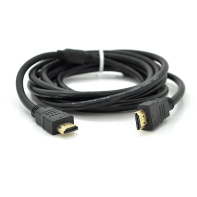 
					Кабель Ritar PL-HD94 HDMI-HDMI Ultra HD 1080P, 15.0m, v1,4, OD-8.0mm, з фільтром, круглий Black, коннектор Gold, Пакет, Q40