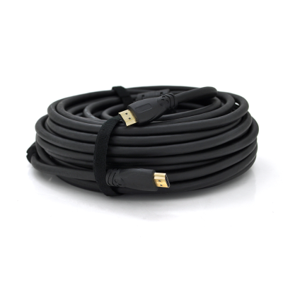 
					Кабель Ritar PL-HD347 HDMI-HDMI 19+1, Ultra HD 4Kx2K, 2160P, 10.0m, v2,0, OD-8.5mm, з фільтром, круглий Black, коннектор Gold, Пакет, Q40
