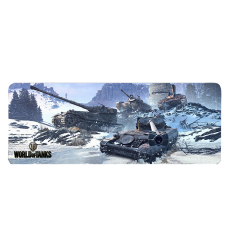 Килимок 300*700 тканинний World of Tanks-16, товщина 2 мм, OEM