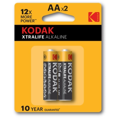 
					Батарейка лужна KODAK XTRALIFE LR06, АА, 4шт в блістері, ціна за блістер