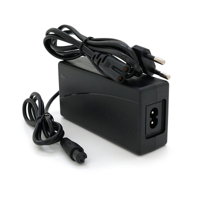 
					Зарядний пристрій для літієвих акумуляторів 42V 2A штекер 3PIN + кабель живлення, BOX