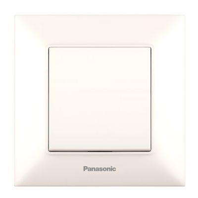 
					Вимикач Panasonic Arkedia Slim одноклавішний, кремовий
