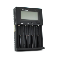 ЗП універсальний Liitokala Lii-M4, 4 канали, 5V Type C, LED display, підтримуєLi-ion, 3.7V/1.2V AA/AAA 18650/26650/16340/14500/10440/18500
