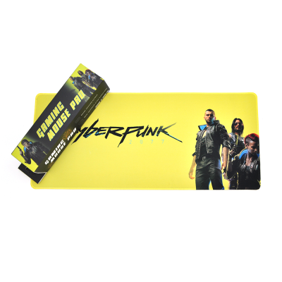 
					Килимок 300*700 тканинний Cyberpunk Label з боковою прошивкою, товщина 3 мм, колір Yellow, Пакет