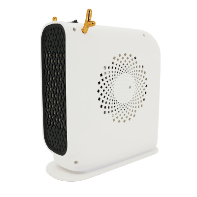 
					Тепловентилятор спіральний JIEBO-N8, 500W, колір слонової кістки, Box