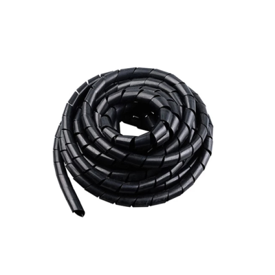 
					Спіральний кабельний організатор діаметр, 14mm, довжина 6m, Black
