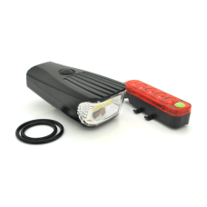 Набір ліхтарик+ стоп QX-T0105, 3+4 режими, Box