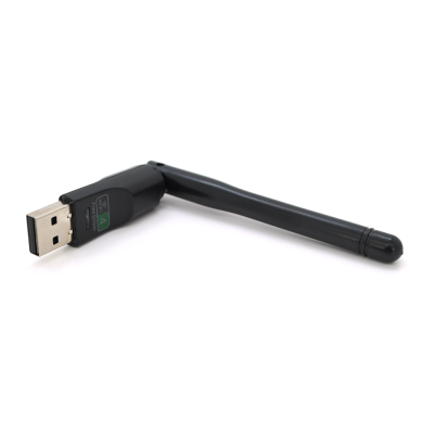 
					Бездротовий мережевий адаптер з антеною 10см Wi-Fi-USB LV / CL-UW07BT - 8723DU, 802.11bgn, 150MB, 2.4 GHz, WIN7 / XP / Vista / 2K / MAC / LINUX, Blister Q