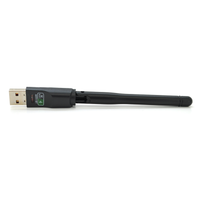 
					Бездротовий мережевий адаптер з антеною 10см Wi-Fi-USB LV / CL-UW07D - 8723DU, 802.11bgn, 150MB, 2.4 GHz, WIN7 / XP / Vista / 2K / MAC / LINUX, Blister