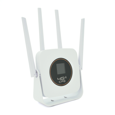 
					Бездротовий маршрутизатор CPE903 4G, провідна та бездротова передача, WIFI: 2.4G, 1 порт RJ45, LCD, акумулятор 3000 мАг