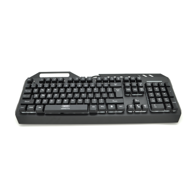 
					Клавіатура провідна з підсвічуванням RGB XO KB-01, USB, (Eng), Box