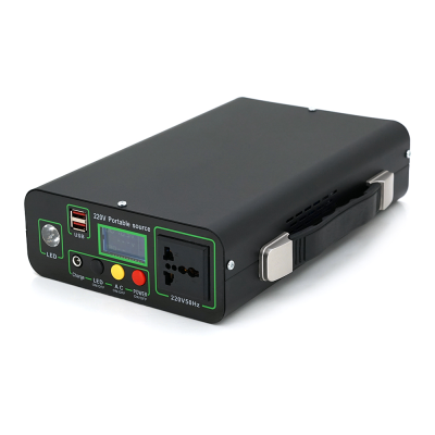 
					Портативний PowerBank KY-256WH, 220V/20A, 1*AC/220V+1*DC/12V+2*USB/5V, LED + перехідник