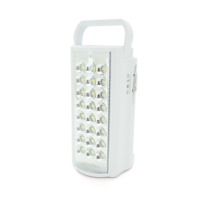 Ліхтар переносний ALMINA DL-2424LED, 2 режими (16+8Led), вбудований аккум, корпус пластмас, кабель 220В, Box