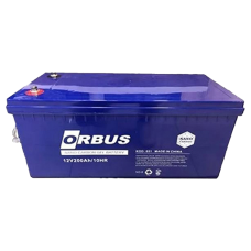 Акумуляторна батарея ORBUS CG12200  GEL 12 V 200 Ah  (522 х 238 х 222) Black Q1/24