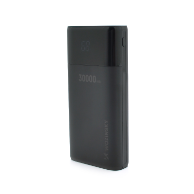
					Powerbank Wozinsky WPB-001BK Bipow 30000mAh, Output: 4USB, 15W,  Black
