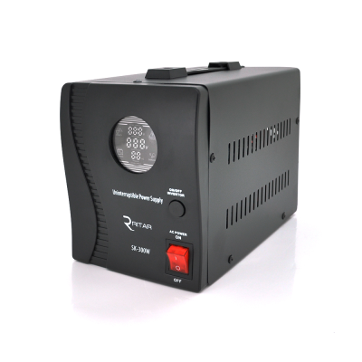 
					ДБЖ з правильною синусоїдою Ritar SK-500VA (300W), DC:145-275V, LED-дисплей, 1Shuko socket, 12V під зовнішню батарею, струм заряду 10/15А, Q4