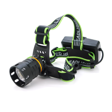 Налобний ліхтарик Bailong BL-A14-3-P360, 5W, Zoom, 3 режими, корпус-пластик, водостійкий, ip44, живлення 3*18650, USB кабель, 6400K, BOX
