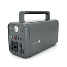 Портативна зарядна станція XO-PSA-300W потужністю 300W, (230Wh/72000mAh), Output:1AC+3DC+2USB+1Type-C, Black