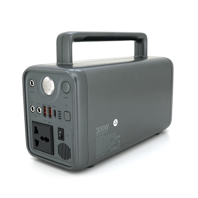 
					Портативна зарядна станція XO-PSA-300W потужністю 300W, (230Wh/72000mAh), Output:1AC+3DC+2USB+1Type-C, Black