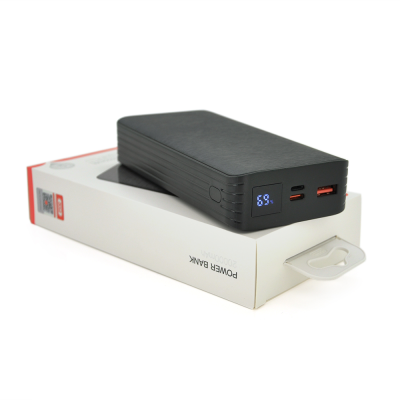 
					PowerBank XO-PR144 20000mAh, Input:5V/2А(Lightning),5V/3 А,9V/2А(Type-C),Output:5V/3А,9V/2А, 12V/1,5А(USB),Q68,PD20W, plastic, Black