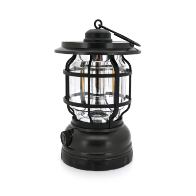 
					Лампа-ліхтар SW-1933T, 3LED, диммер, корпус-пластик, ударостійкий, USB кабель + Solar, акум 18650, Black, BOX