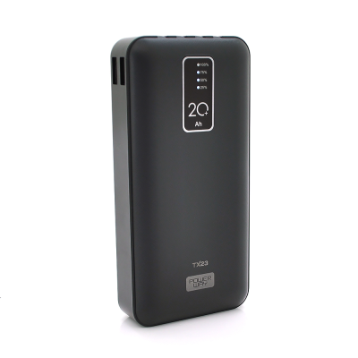 
					Powerbank TX-23 20000mAh, кабеля USB: Micro, Lighting, Type-C, Mix color, Box