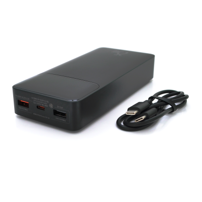 
					Powerbank Baseus Bipow 20000mAh, Output: 2*USB + 2*Type-C, 25W, Black, Q1