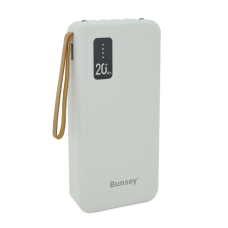 PowerBank Bunsey BY-29 20000mAh, Input:MicroUSB+Type-C, Output:2USB/Type-C, PD20W, Black