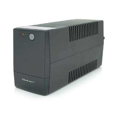 
					ДБЖ Qoltec QLT1000 (600W) Proxima-L, LED, AVR, 3st, 2xSCHUKO socket, 1x12V9Ah, metal Case