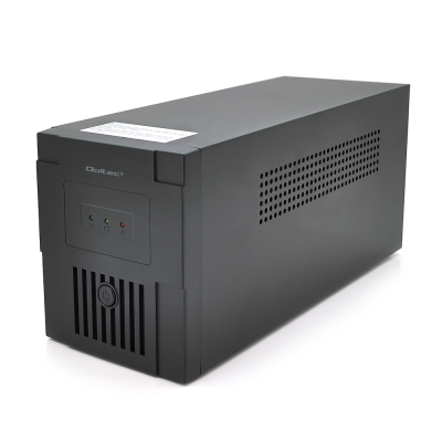 
					ДБЖ Qoltec QLT1500 (900W) Proxima-L, LED, AVR, 3st, 2xSCHUKO socket, 2x12V9Ah, metal Case