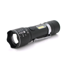 Ліхтарик Balog XA-707-XPE, Zoom, 3+1 режими, алюміній, компас, вбудований аккум, USB, BOX