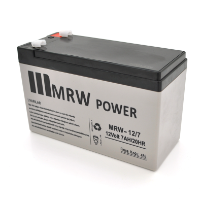 
					Акумуляторна батарея Mervesan MRV-12/7 12 V 7Ah ( 150 x 65 x 95 (100) ) Gray Q8
