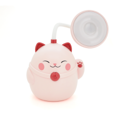 Гнучка настільна лампа PINK CAT з органайзером СS-290-2, 2 режими, 4,2V 600mAh. 3 години роботи, 42см, 200гр, Box