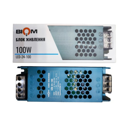 Блок живлення BIOM DC24 100W 4.2А LED-24-100