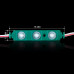 Світлодіодний модуль BRT XG193 5630-3 led W 1,5W GREEN, 12В, IP65 зелений з лінзою напівсфера