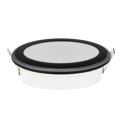 Світлодіодний світильник вбудований LED PARKER-12 12W 4200K чорний