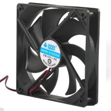 Кулер корпусний Merlion HXS 12025 DC sleeve fan 2pin MOLEX - 120 * 120 * 25мм, 12V/0.18A, 1100об / хв