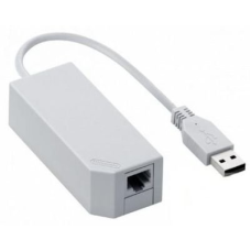 Контролер USB 2.0 to Ethernet - Мережевий адаптер 10 / 100Mbps з проводом, White, Blister Q500