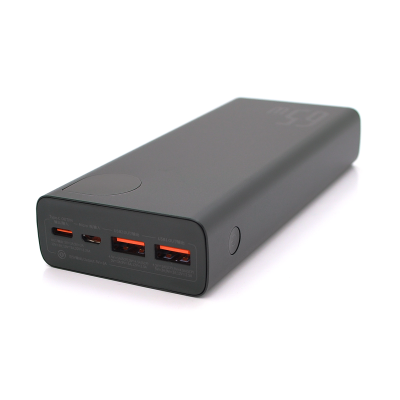 
					PowerBank Baseus Adaman Metal Digital Display QC 20000mAh 65W, Micro USB + Type-C, Q20