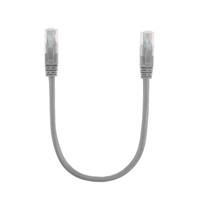 
					Патч-корд литий RITAR, UTP, RJ45, Cat.5e, 0,3m, сірий, Cu (мідь)