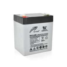 Аккумуляторная батарея AGM RITAR HR1222W, Gray Case, 12V 5.5Ah  ( 90 х 70 х 101 (107 ) 1.55kg Q10