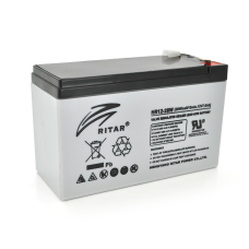 Аккумуляторная батарея AGM RITAR HR1228W, Gray Case, 12V 7.0Ah  ( 151 х 65 х 94 (100 ) 2.17kg Q10