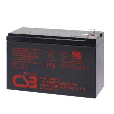 
					Акумуляторна батарея CSB UPS12460F2FR, 12V9Ah (151х65х94мм)