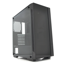 Корпус DeepCool MATREXX 55 - 0.5mm ABS+SPCC+закаленное стекло, ITX, 1x3.0 USB, 2xUSB2.0+Audio, Video card≤370mm, (440x210x480mm), без БП, Black