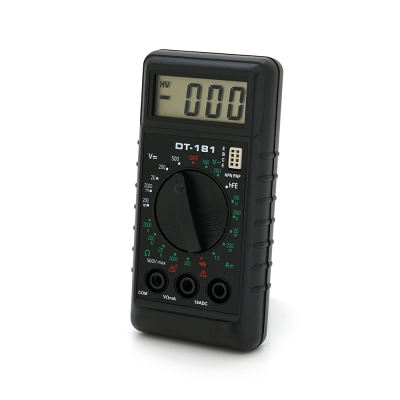 
					Мультиметр DT-181, Вимірювання: A, 60г, 100*50*20mm, Q60